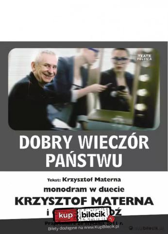 Pszczyna Wydarzenie Spektakl Krzysztof Materna, Olga Bołądź
